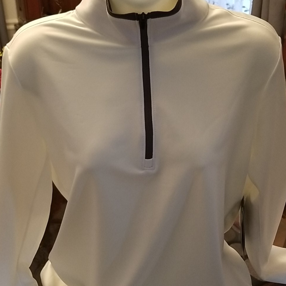 Nike Ladies Dri-FIT Stretch 1/2 Zip Cover-Up